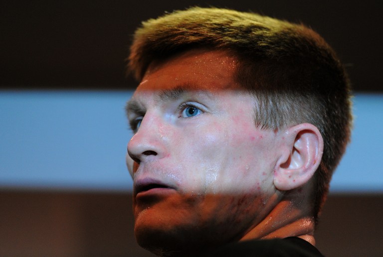 BACK FOR REDEMPTION. British boxer Ricky Hatton fell into depression after his 2009 loss to Manny Pacquiao, but said he has learned from his mistakes and is ready for his comeback. Photo by AFP.