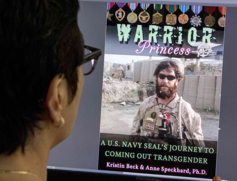 WARRIOR PRINCESS: A decorated former US Navy SEAL is now living life as a woman after undergoing hormone therapy and has written about her gender struggle in a new memoir titled 'Warrior Princess.' AFP Photo