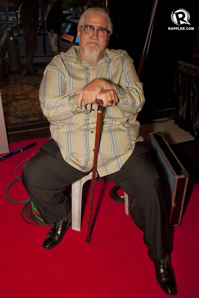PEQUE GALLAGA. The award-winning director of 'Oro, Plata, Mata' 