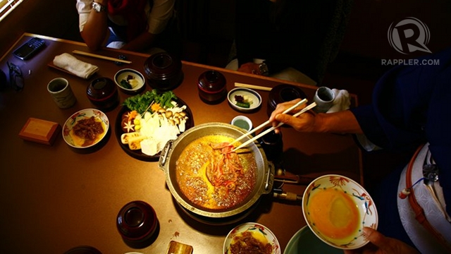 'MAGIC CAULDRON.' To make good sukiyaki, one has to make time for it. Photo by Robert Uy