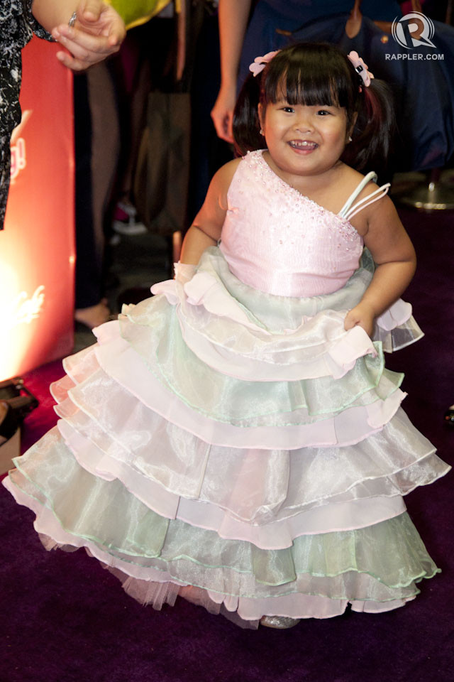 CUTIE IN THE HOUSE. Child Star of the Year nominee Ryzza Mae Dizon
