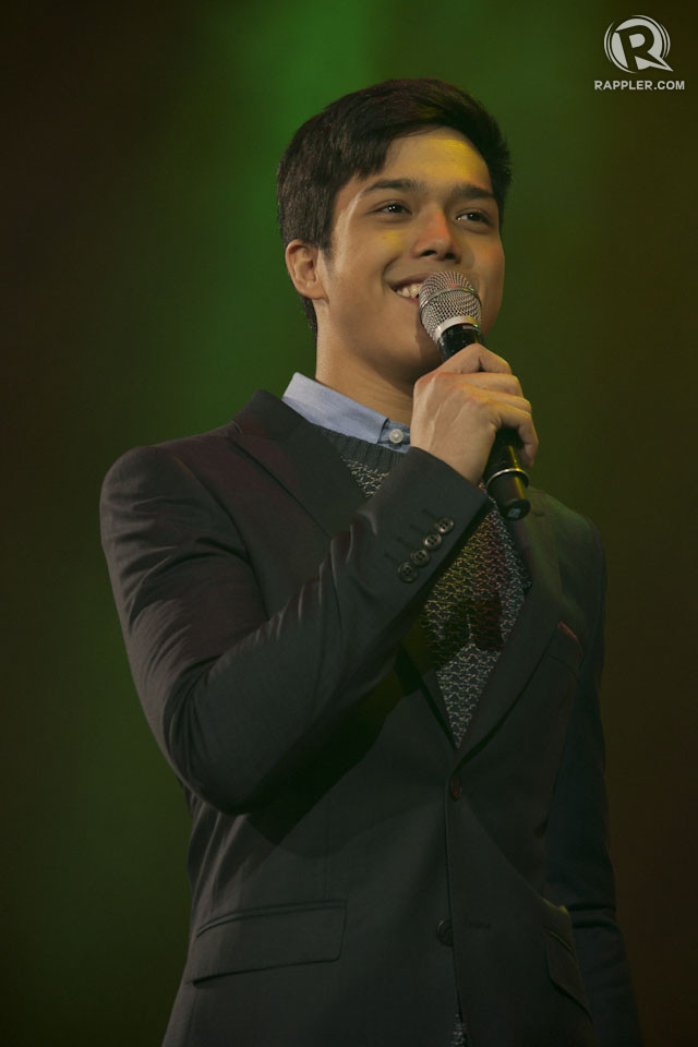 EVERY COLOR, EVERY HUE. Male Performer of the Year Elmo Magalona sings dad's 'Kaleidoscope World'