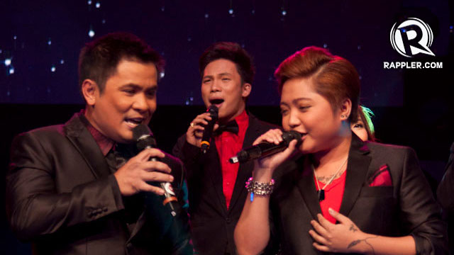 TRANSITION. New chapter for Ogie (here singing with Charice Pempengco at Philpop). Photo by Dru Robles