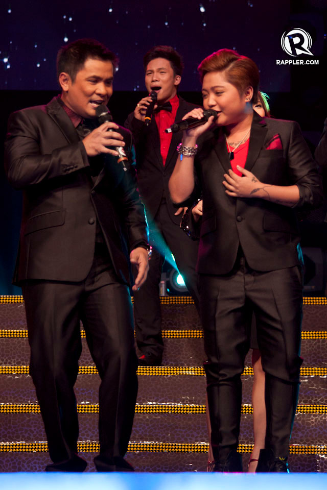 WHAT A NIGHT. Charice Pempengco, Ogie Alcasid, and the Ryan Cayabyab Singers in powerful closing number
