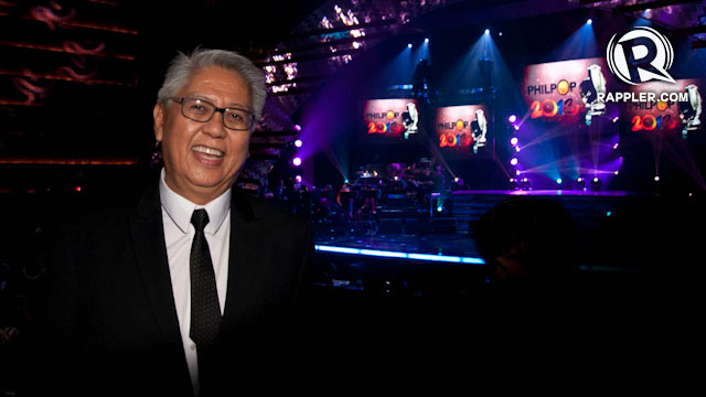 THE MAESTRO. Ryan Cayabyab played a key role in realizing Philpop