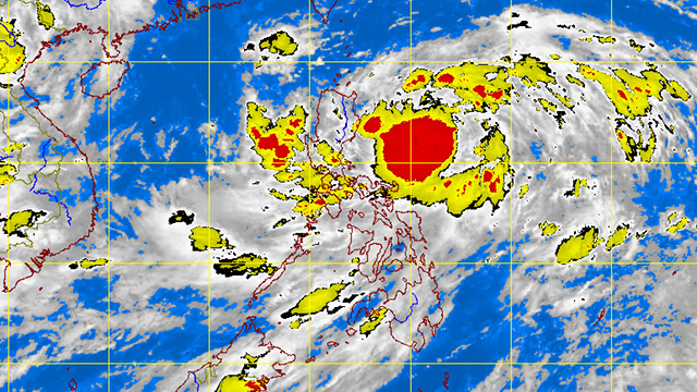 'GENER' UPDATE. Satellite picture as of 10:32 p.m., July 28. Courtesy of Pagasa