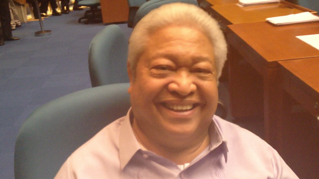 VICTORIOUS: RH bill proponent Albay Rep Edcel Lagman is confident the House can pass the controversial measure within August