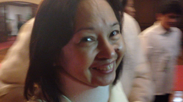 IN DANGER? Former President Gloria Macapagal Arroyo shouldn't travell, a top physician says. File photo by Carmela Fonbuena
