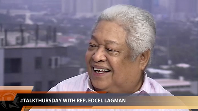 ENOUGH AMENDMENTS ALREADY, says Albay Rep. and RH bill sponsor Edcel Lagman