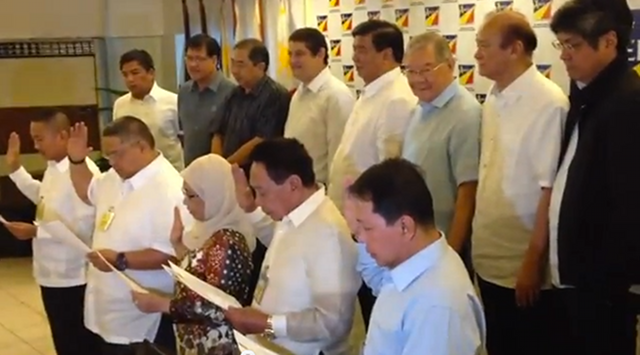 100%: LP now has full control of the ARMM provincial leadership