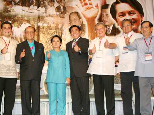 TWO PRESIDENTS: Lakas produced President Fidel Ramos and President Gloria Arroyo (Photo from Congress.gov.ph)