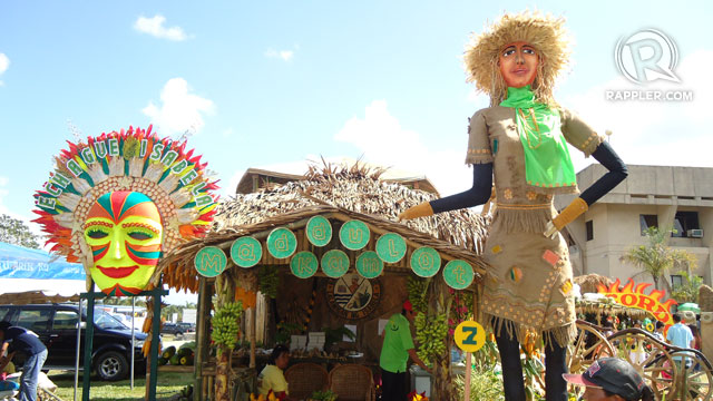 WELCOME TO BAMBANTI VILLAGE. Isabela's Bambanti Festival pays homage to Filipino farmers and Filipino produce, aside from offering thanksgiving for good climate. All photos by Jerald Uy