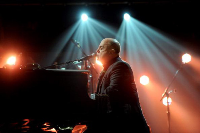 Billy Joel in a photo by Kevin Mazur for Getty