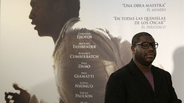 MASTERPIECE. '12 Years a Slave' director Steve McQueen poses for a photo in the presentation of his movie last December 9, 2013 in Madrid, Spain. Photo from AFP/ Pierre-Philippe Marcou