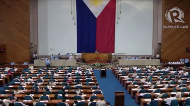 DELIBERATIONS. The proposed Bangsamoro basic law moves to the House pleneary. File photo by Rappler