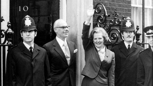 1979, May 3. Thatcher becomes Britain's first female prime minister. AFP Photo