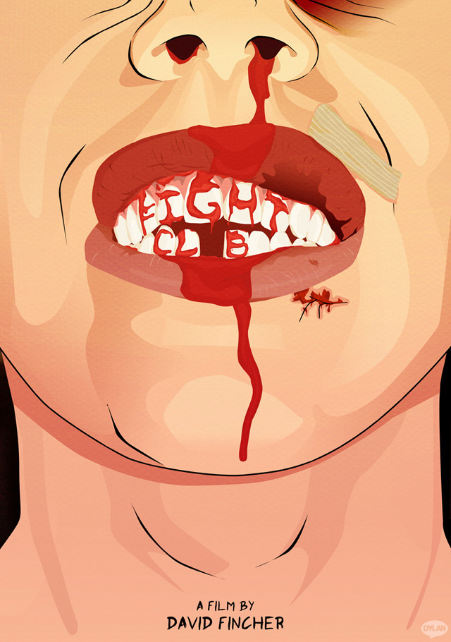 A PINOY'S TAKE. Dylan Dylanco’s reimagining of the 'Fight Club' poster. Image courtesy of Florianne Jimenez