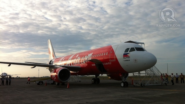 NEW PLANES. AirAsia orders brand new A320 aircraft from Airbus. This photo shows the brand new aircraft AirAsia Philippines mounted during its inaugural flight on March 28, 2012. Photo by KD Suarez