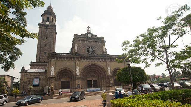 The Manila Cathedral in Intramuros