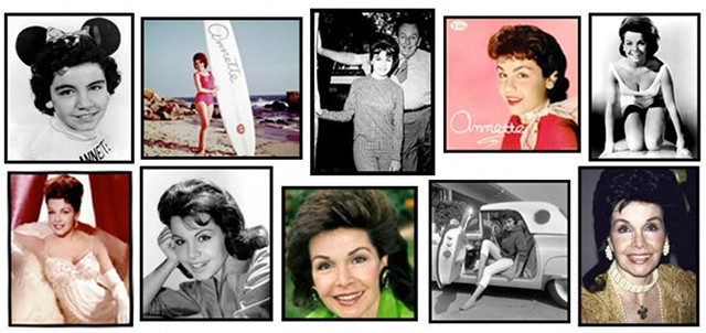 THE MANY FACES OF ANNETTE. Annette Funicello's career in photos. Image from the  Annette Funicello Research Fund for Neurological Diseases Facebook page