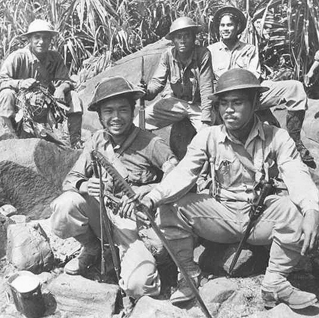 A CUT ABOVE. Philippine Scouts managed to pierce the formidable Japanese forces before April 9, 1942