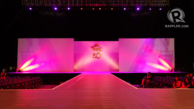 PINK STAGE. A runway fit for beauty queens