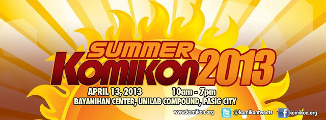 BE THERE AT SUMMER KOMIKON! There are so few opportunities to see so many local Komiks available in one place. Image from Facebook