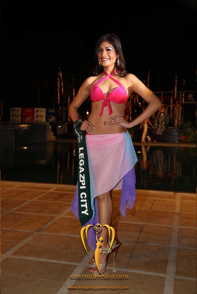 RESORTWEAR COMPETITION. Casey Ann Austria at the resortwear competition on April 12 at Hotel Pontefino & Residences, Batangas. Photo courtesy of Carousel Productions