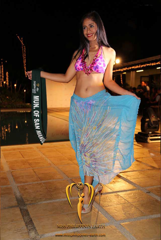 RESORTWEAR COMPETITION. Lullete Jane Ramilo at the resortwear competition on April 12 at Hotel Pontefino & Residences, Batangas. Photo courtesy of Carousel Productions