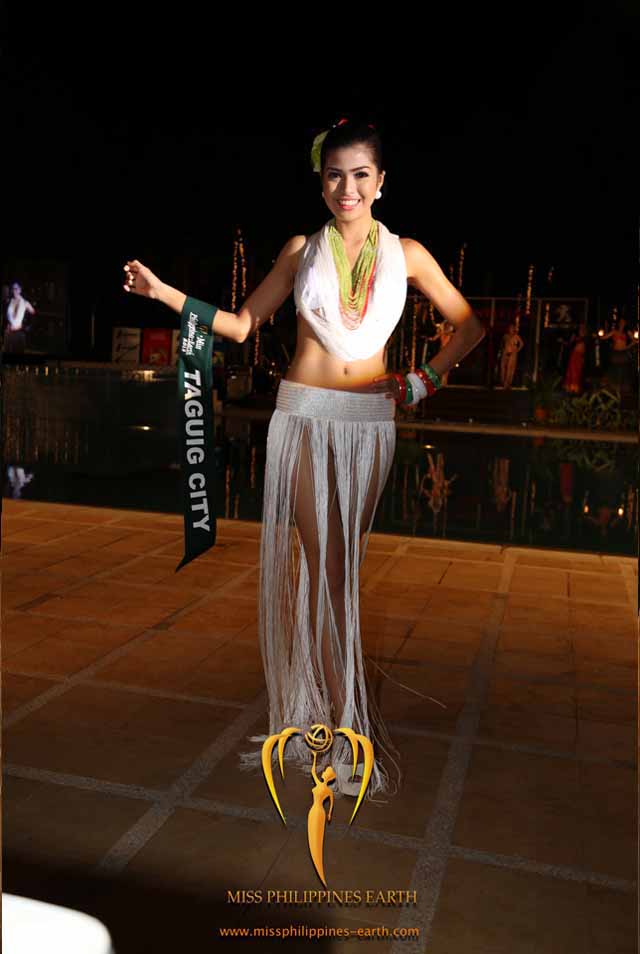 RESORTWEAR COMPETITION. Charmaine Hernandez at the resortwear competition on April 12 at Hotel Pontefino & Residences, Batangas. Photo courtesy of Carousel Productions
