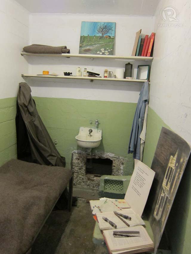 JAIL TIME. This is a room in Alcatraz