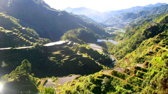 MAN-MADE WONDER. The rice terraces in Cordilleras are the product of the Ifugao people’s resourcefulness and hard work. Photo by Jherson Jaya