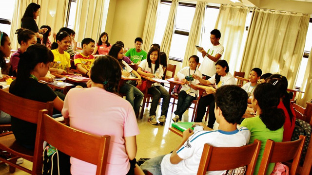 PASSION TO TEACH. Members of Alay ni Ignacio are talented college students who share the same passion to teach public school students. Photo courtesy of Hot Air Balloon Digital