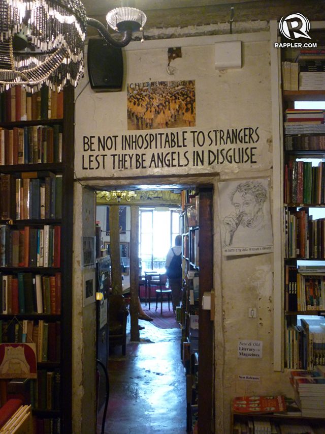 Inside Shakespeare and Co.
