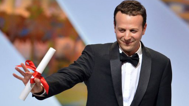AMAT ESCALANTE. Mexico's Amat Escalante wins the Best Director award at Cannes 2013. Photo from AFP