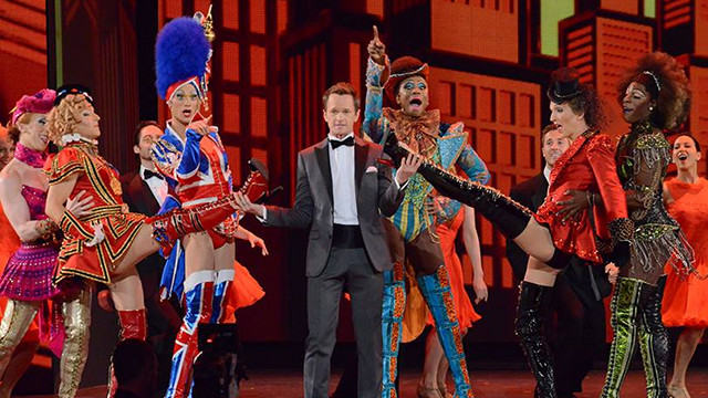 BROADWAY'S BIG NIGHT. Neil Patrick Harris in the opening number of the 67th Tony Awards. Photo from the Tony Awards Facebook Community page