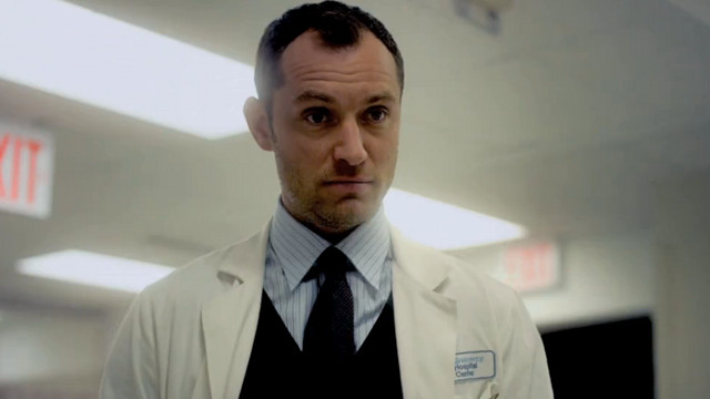 WHAT’S UP, DOC? Jude Law plays a physician who gets a dose of his own bad medicine