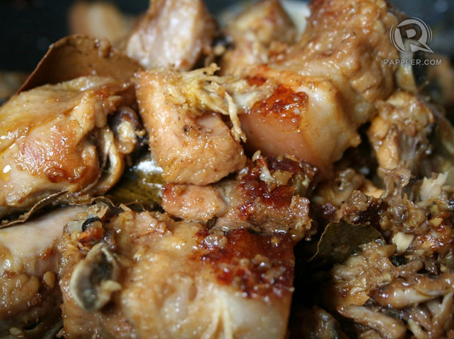 FEW INGREDIENTS, SIMPLE PREPARATION, LOTS OF ARM POWER. Want to taste Marie's Sinangkutsang Adobo? Proceed to the recipe below! Photo by Marie Pascual
