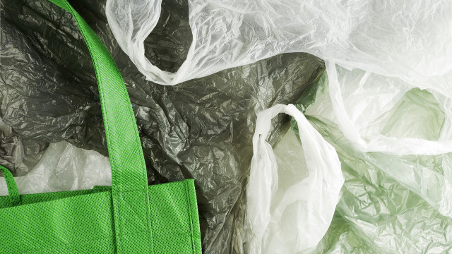 PLASTIC-PROOF. The Philippine financial district fines establishments that use plastic bags