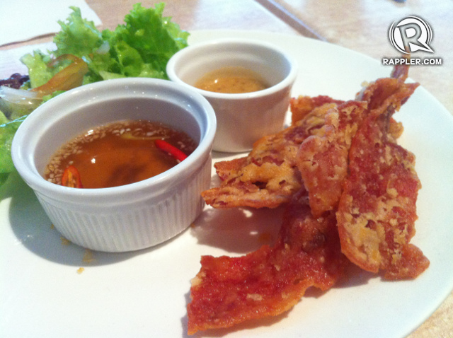 BACON CHICHARON. Western take on the Pinoy classic
