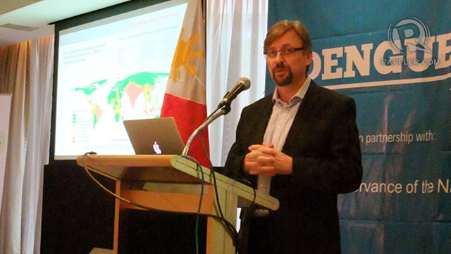 PROF SCOTT O'NEILL, LEAD SCIENTIST, THE ELIMINATE DENGUE PROGRAM: 'The Wolbachia method by itself may not be the answer to eliminating dengue, but we hope may be a tool that will contribute to that end.' Photo by Dinna Louise C. Dayao