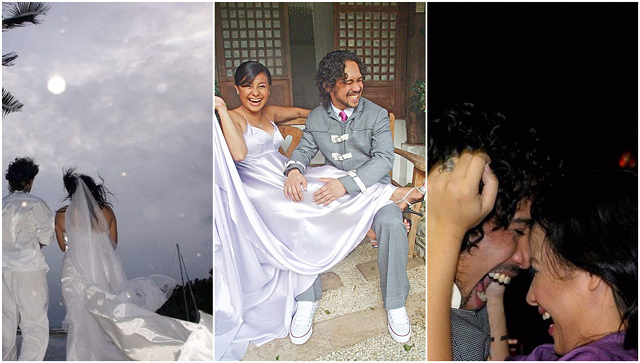 FROM BORACAY TO MANILA. With the help of family and friends, Jana and Joaqui Tupas were able to have wedding ceremonies at Boracay, Tagaytay and Manila. Photos courtesy of Jana Tupas