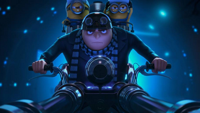 GRU IS BACK. The villain-hero is facing a new mission and daddy issues. Image from the 'Despicable Me 2' Facebook page