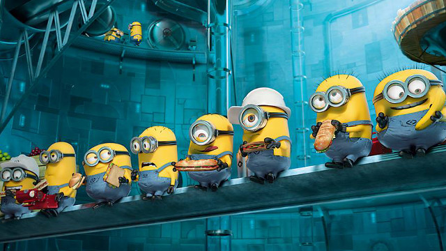 YELLOW ARMY. Their popularity is enough to get the minions their own movie. Photo from the Despicable Me Facebook page