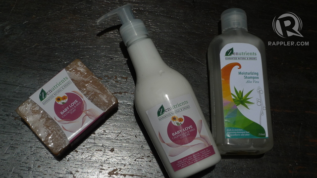 RECOMMENDED PRODUCTS: The calendula-based Baby Love line