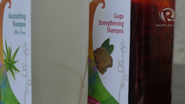 RECOMMENDED PRODUCTS: Shampoo and conditioner with effective natural ingredients and formulation, like gugo and aloe vera