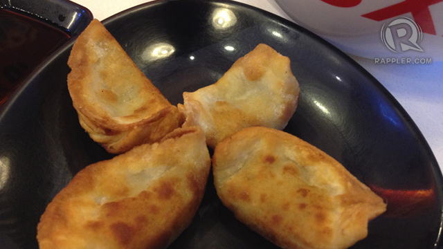 FRIED GYOZA. The all-time Japanese favorite is great as a light snack or ramen accompaniment