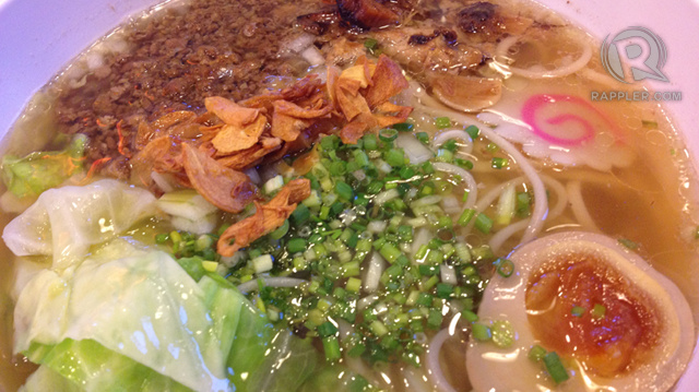 X RAMEN. A signature ramen dish that Windy recommends to all first-time visitors