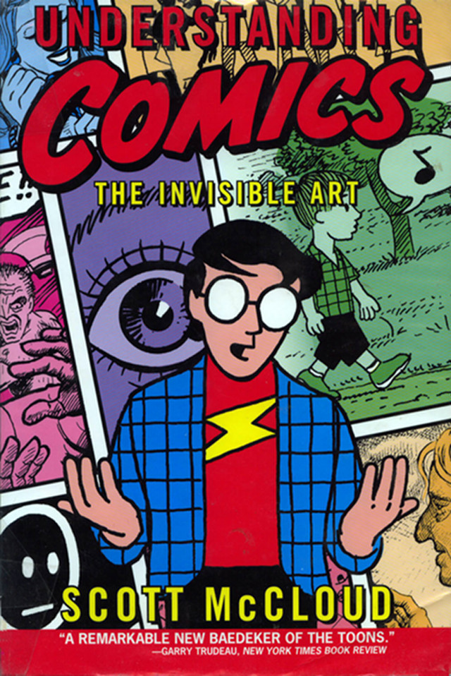 SCOTT MCCLOUD'S 'UNDERSTANDING COMICS.' Plain required reading for anyone who likes comics, because it provides us with a framework through which to read and think about comics. Screen shot courtesy of Carljoe Javier