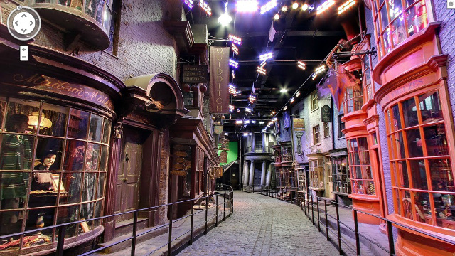 DIAGON ALLEY. Take a virtual trip to the Wizarding World. All images from Google Street View